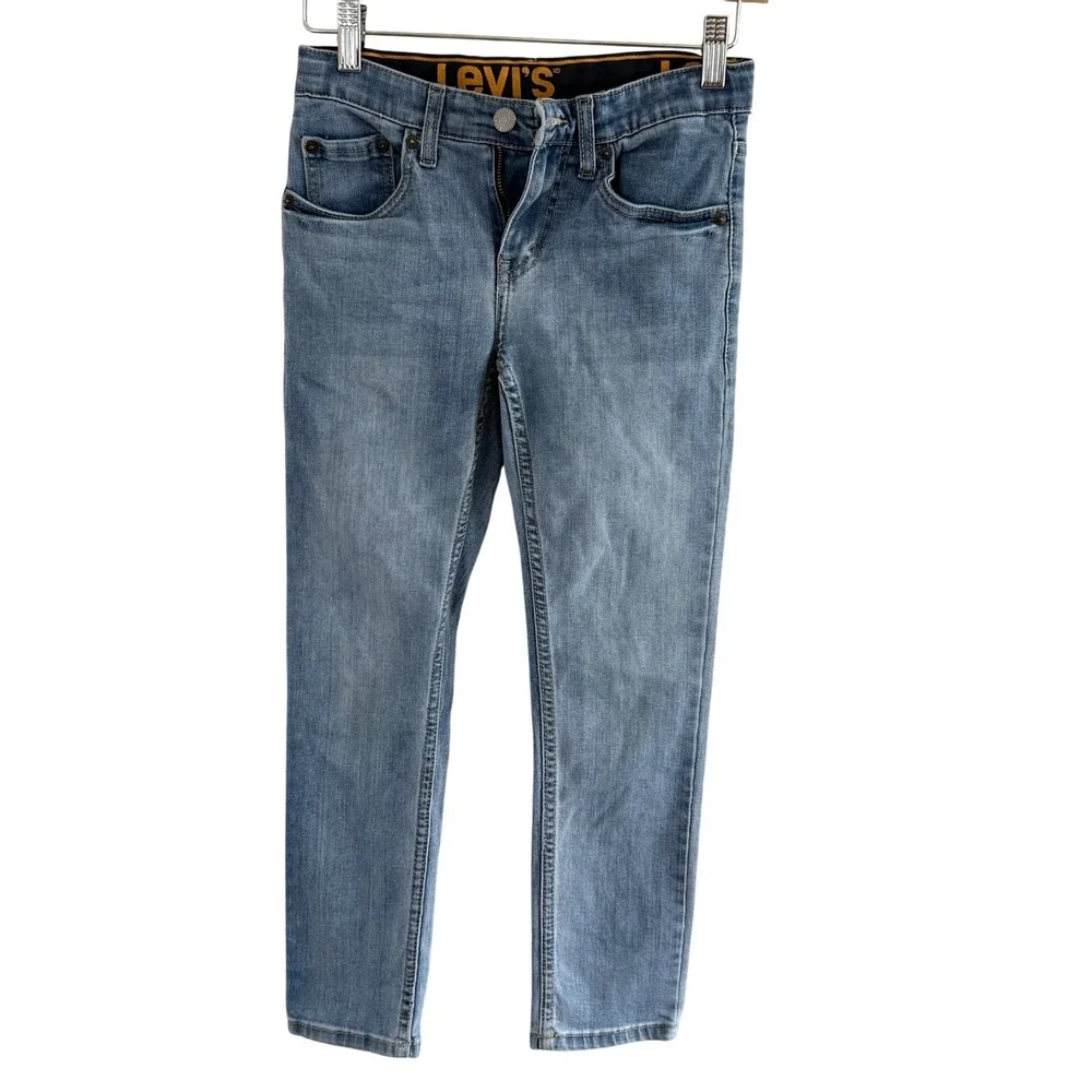 Levi's 510 Skinny Fit Jeans Size 10 Reg Blue Denim Casual EUC